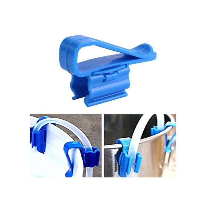 2 Stücke Hause Brauen Bier Eimer Rohr Clip Fisch Aquarium Wasserfilter Rohr Schlauch Halter Verkauf Waren blau