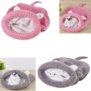Hunde- und Katzenbettmatte, Haustiermatte, Winterschlafsack, Plüsch, Doppelschicht M