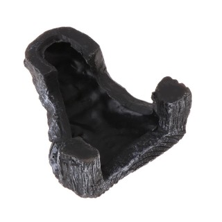 Stabile Sonnenplattform für Schildkröten, realistischer Felsen aus Kunstharz, Ruheinsel, Dock, Höhle, Versteck zum Klettern f