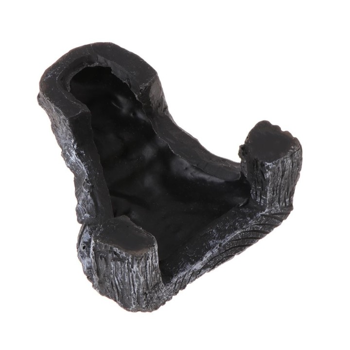 Stabile Sonnenplattform für Schildkröten, realistischer Felsen aus Kunstharz, Ruheinsel, Dock, Höhle, Versteck zum Klettern f