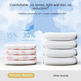 Einwegwindeln für männliche und weibliche Hunde Haustier Haustiere Outdoor-Windeln für Hunde Physiologische Hosen für Hunde W