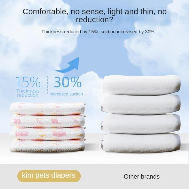 Einwegwindeln für männliche und weibliche Hunde Haustier Haustiere Outdoor-Windeln für Hunde Physiologische Hosen für Hunde W