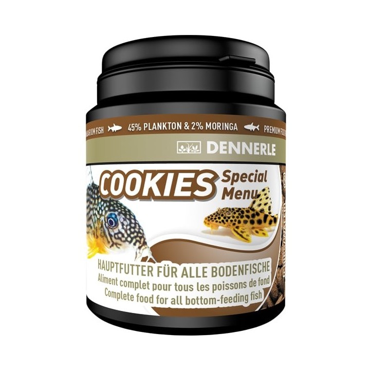 Dennerle Fischfutter Cookies Special Menu 200ml Dose