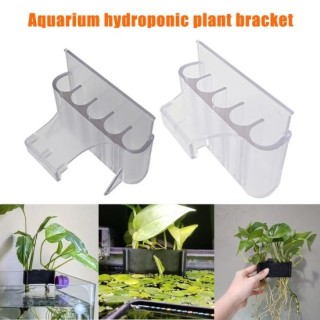 Pflanzenhalter für Aquarien, Pflanzenständer für Aquarien, zum Aufhängen, Kunststoff, Wasserpflanzentopf, Aquarium-Pflanzgefä