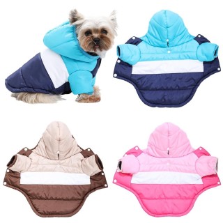 Hundekleidung Herbst Winter Warmer Haustiermantel Wasserdichte Welpenjacke Mit D-Ring Chihuahua Yorkshire Mops Weste Für Klei