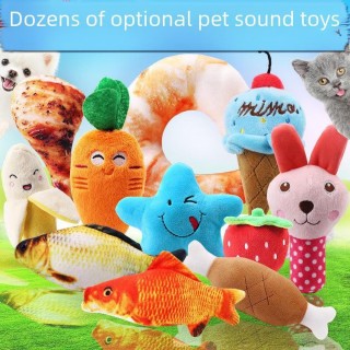 Interaktives Plüsch-Haustierspielzeug mit realistischen Geräuschen zum Trösten und Stressabbauen Lucky Bag-1