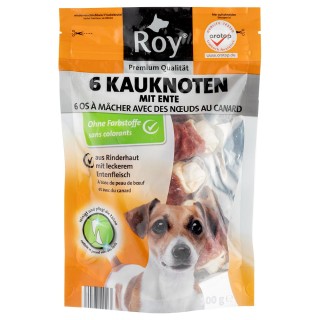 Roy 6 Kauknoten mit  Ente 6 cm, 100 gr.