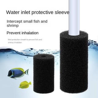 Aquarium Wassereinlass Schutzhülle Filter Schutznetz Kristallgarnelen Baumwollbezug Biochemischer Baumwollbezug
