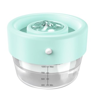 Automatischer Katzentrinkbrunnen, batteriebetriebener Katzenwasserspender mit Bewegungssensor für den Innen- und Außenbereich