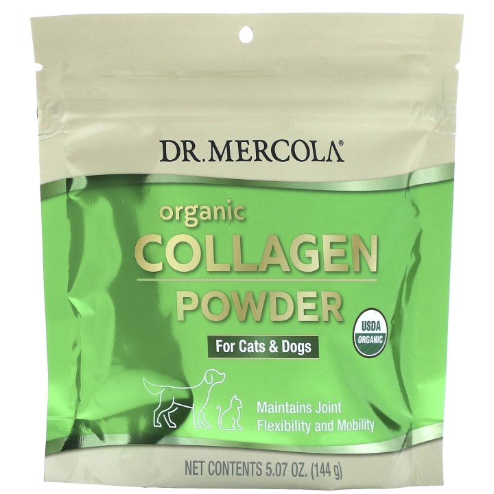 DR. Mercola, Bio-Kollagenpulver, für Katzen und Hunde, 5,07 oz (144 gr)