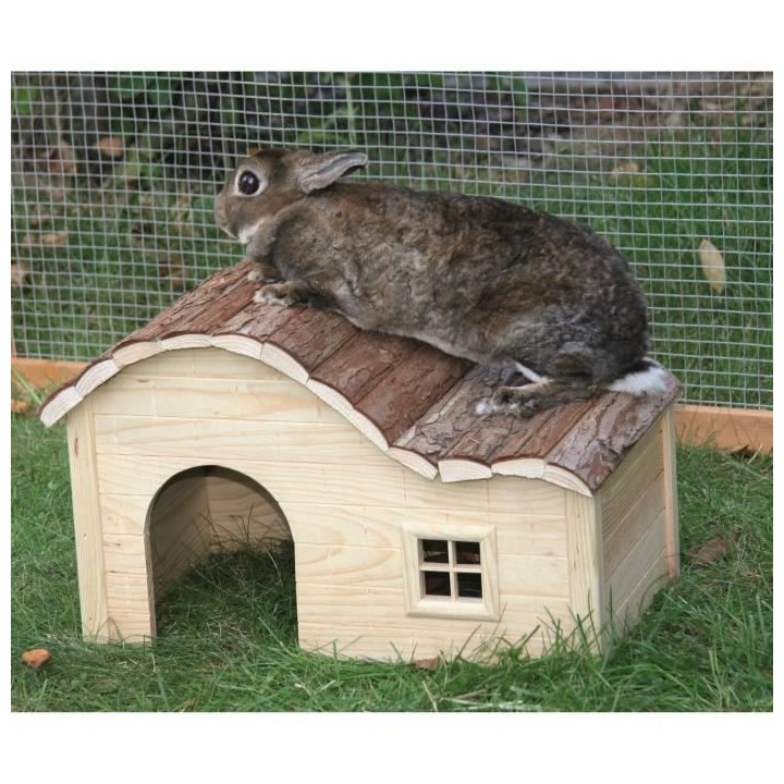 KERBL Haus Natur 30x20x19cm - Für Nagetiere