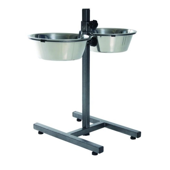 TRIXIE Verstellbarer Hundenapfhalter, 5,6 l, 24 cm