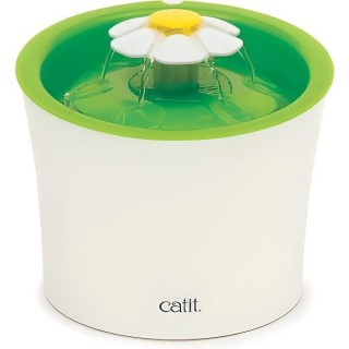 Catit Senses 2.0 Katzenblumenbrunnen – 3-Liter-Tränke mit dreifach wirkendem Filter