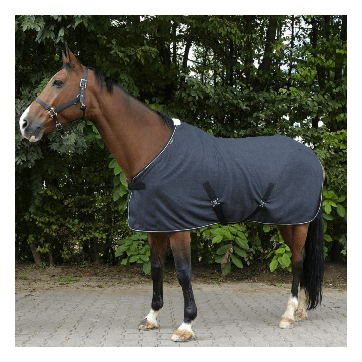 Equithème Polarfleece vielseitige Decke Chiné