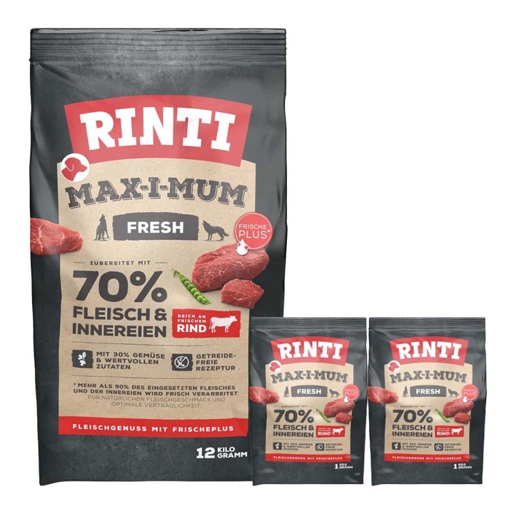 Rinti Max-i-Mum Rind 12kg + 2x1kg gratis