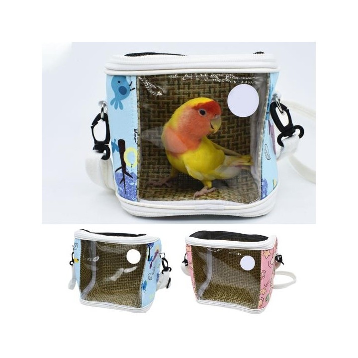 Vogel Ausflug Tasche Abnehmbare Betrachtung Transparent Fenster Tragbare Biss-beständig Outdoor Werkzeug Kunststoff Reise S r