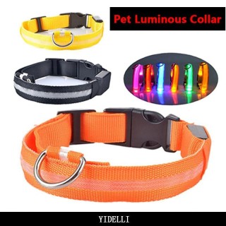Wiederaufladbares Halsband für Haustiere, leuchtendes LED-Halsband, Hundeseil, USB-Hundekopfbedeckung, Angelnetz, leuchtendes