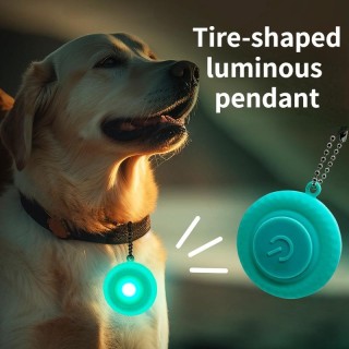 LED-Leuchtanhänger für Haustiere für Hunde und Katzen, geeignet zum nächtlichen Spazierengehen mit Hunden, leuchtender, blink