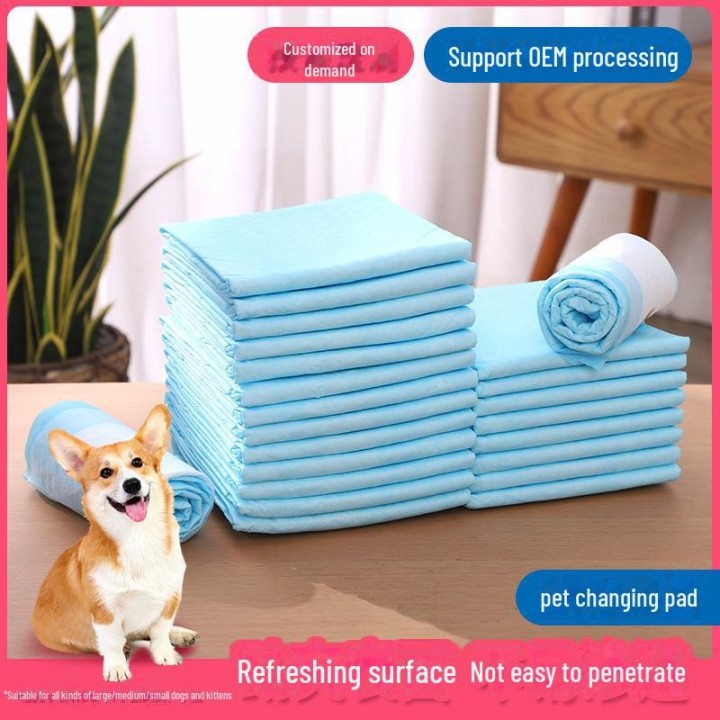 Verdickte desodorierende Urinpads für Hunde – saugfähige Einwegwindeln für Haustiere Trial Pack S Size 33x45cm 20 Pieces