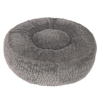 Hundebett Flocke - Ersatzbezug Ø 65 cm, grau