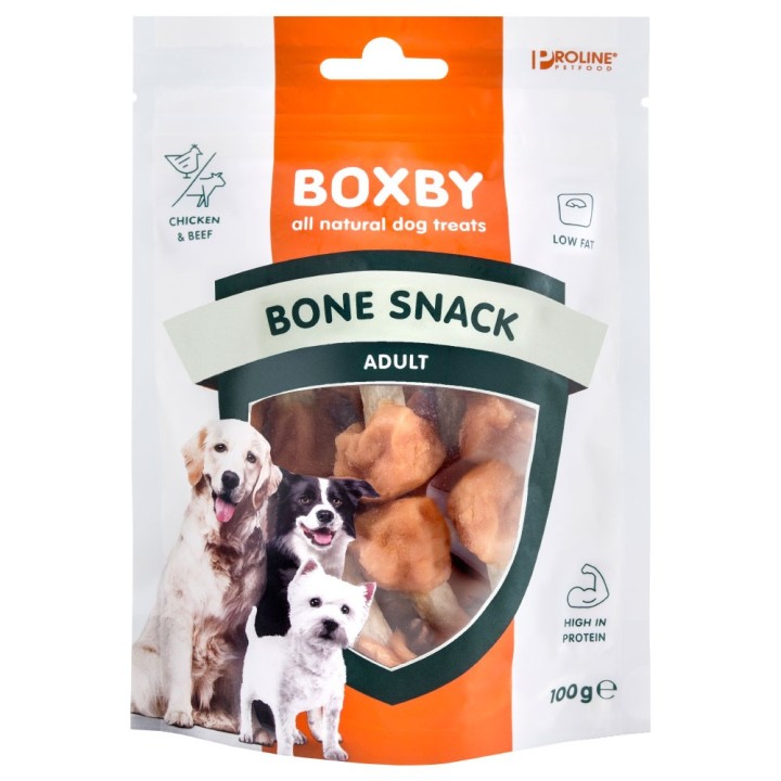 Boxby Bone Snack - Sparpaket: 3 x 100 g