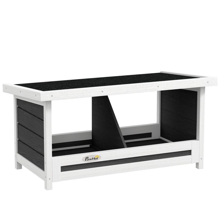 Legenest für Hühner Hühnernest aus Tannenholz Eiernest für Geflügel, Grau