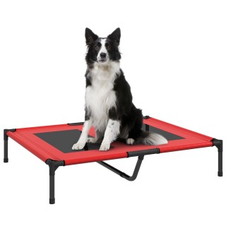 Hundeliege outdoor Hundebett Katzenbett Hundesofa Hunde Schlafplatz Rot