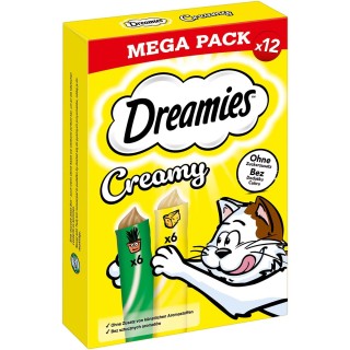 DREAMIES™ CREAMY MP Katzenminze & Käse 12x10g