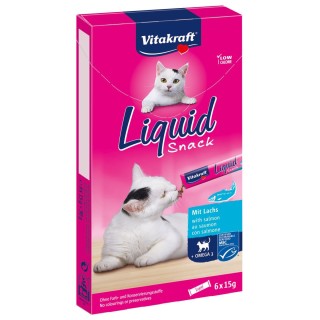 Vitakraft Cat liquid Snack Lachs 6 Stück