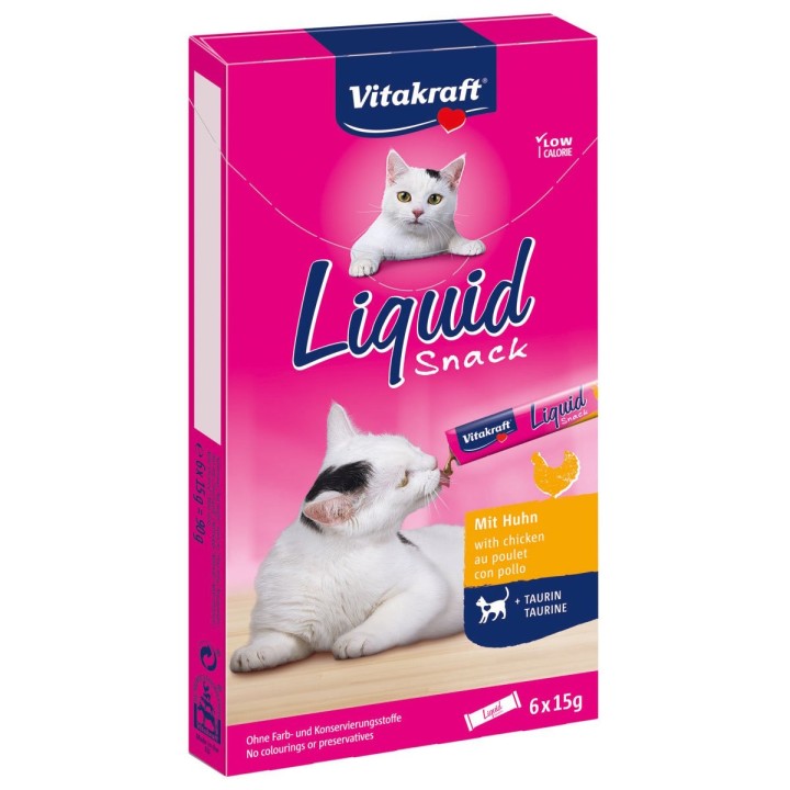 Vitakraft Cat liquid Snack Hähnchen 6 Stück