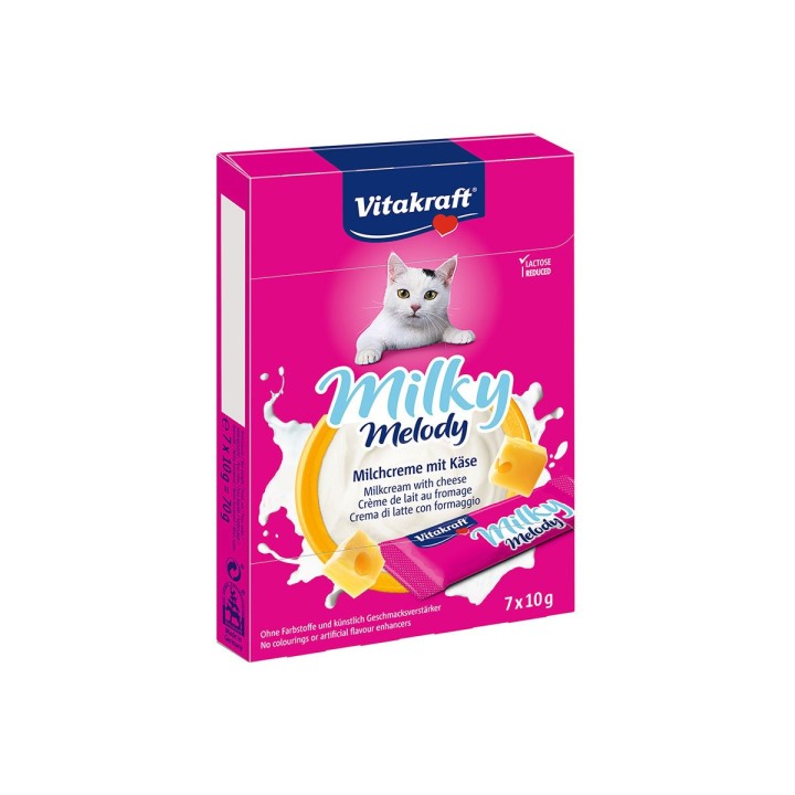 Vitakraft Katzensnack Milky Melody Käse 70g