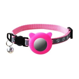 Reflektierendes Haustierhalsband, langlebig, verstellbarer Riemen mit Glockenschnallenbefestigung, angenehm zu tragendes Haus