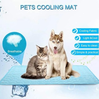 Hundematte, kühlende Sommer-Pad-Matte für Hunde, Katzen, Decke, Sofa, atmungsaktiv, Haustier-Hundebett, Sommer, waschbar, für