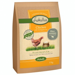 Lukullus Mini Kaltgepresst Huhn mit Vollkornreis - 5 kg
