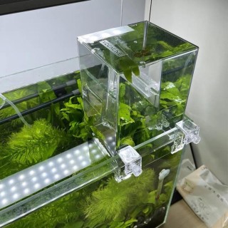 Aquarien Unterdruck Aquarium Klar Luft Aquarium Extender Ökologische Landschaftsgestaltung Dekoration Fisch Tank Schüssel Iso