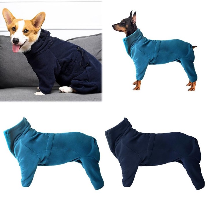Gemütlicher Overall, Bekleidung, Outfit, Kleidung aus Polarfleece, Winterjacke für Hunde, Haustierbekleidung für kleine, mitt