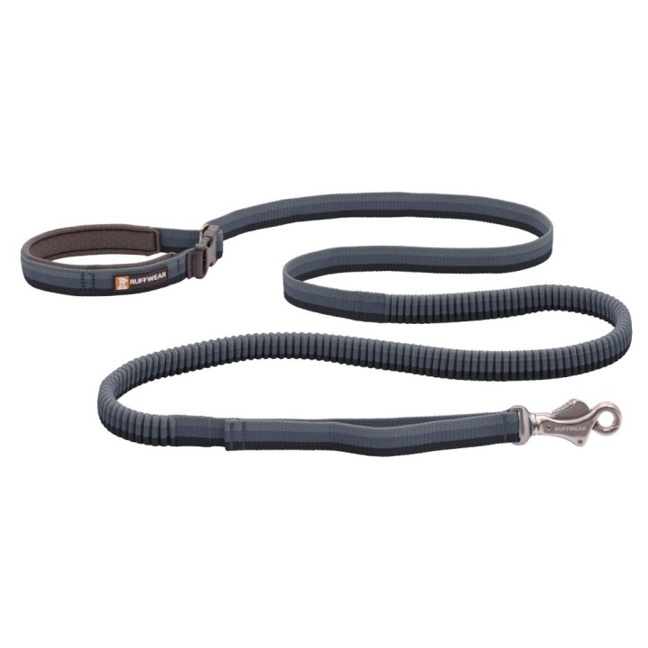 Ruffwear Joggingleine Roamer Leash - Granite Grey, 220 - 340 cm lang