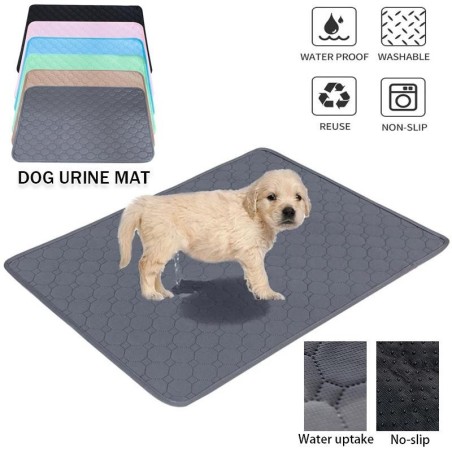 Hunde-Pipi-Pad, waschbar, wiederverwendbar, Anti-Rutsch-Pads, saugfähige Windel, Welpentraining, Haustierbett, Urinmatte, Aut