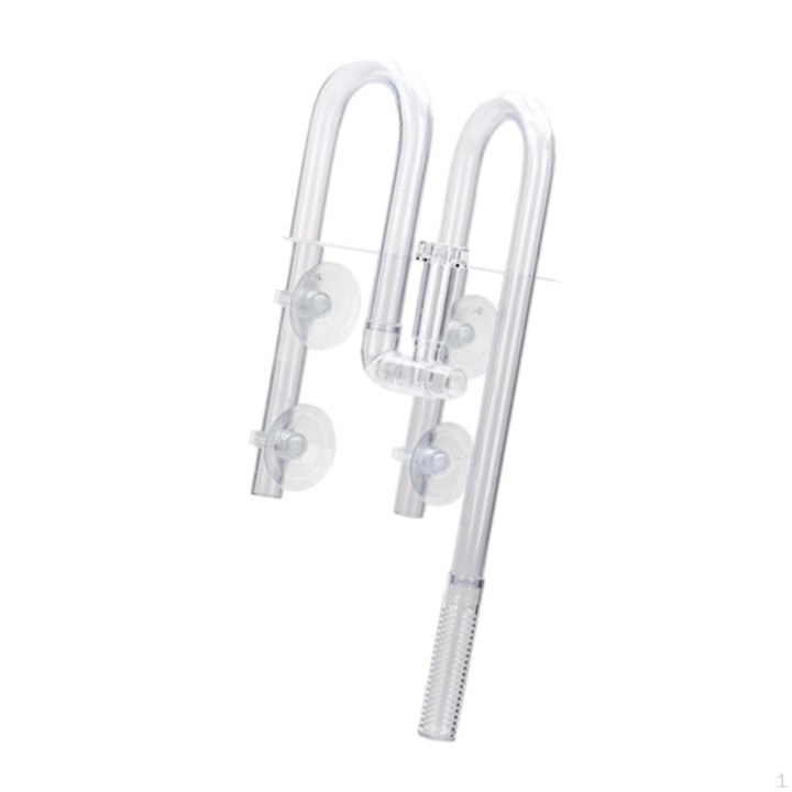 Aquariumschlauch, Wasserpflanzentank, Zulauf- und Ablaufschlauch mit Saugnapf, Anpassung an 12mm Clear