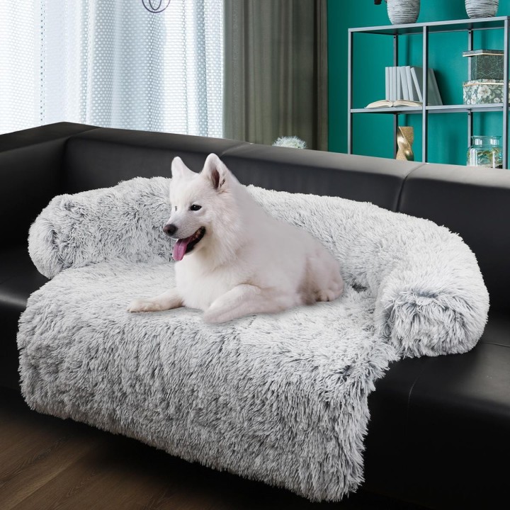 Hundebett, Sofakissen, kleine Hundehütte, Hundekörbe, Katzenprodukte, Matten, Betten, Zubehör für mittelgroße Rassen, flausch