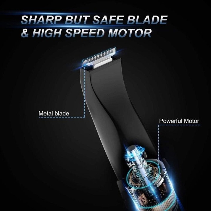 Hundepflege-Haarschneidemaschine, für Katzen und kleine Hunde, geräuscharmer elektrischer Haustier-Trimmer, zum Trimmen von P