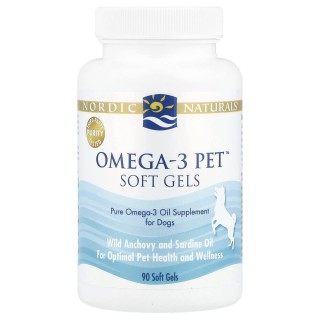 Nordic Naturals, Omega3 Pet, für Hunde, 90 Kapseln