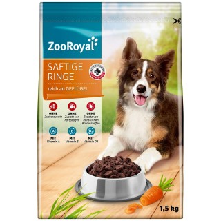 ZooRoyal Saftige Ringe reich an Geflügel 1,5kg