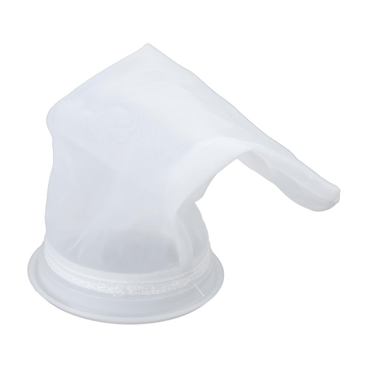 4-Zoll-Ringfiltersocken, 200 Mikron, Nylon-Filterbeutel für Aquarien, 4 Zoll Ring mal 10 Zoll lang, Fischfilterzubehör