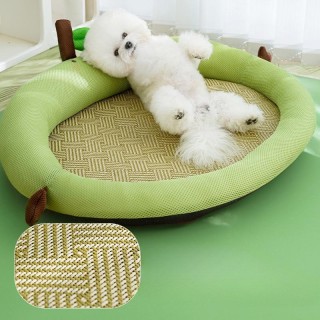 Sommer Niedliches Obst-Rückennest Kleine Hunde und Katzen Cooles Atmungsaktives Nestpolster Erhöhtes Nackenkissen Heimtierbed