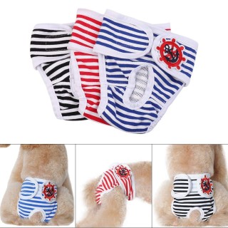 bingopaw Hundewindel Hygiene-Manieren Haustier Hygiene Älterer Hund Unter Set von Wechsel der Größe M Abdeckung, Mädchen, Hos