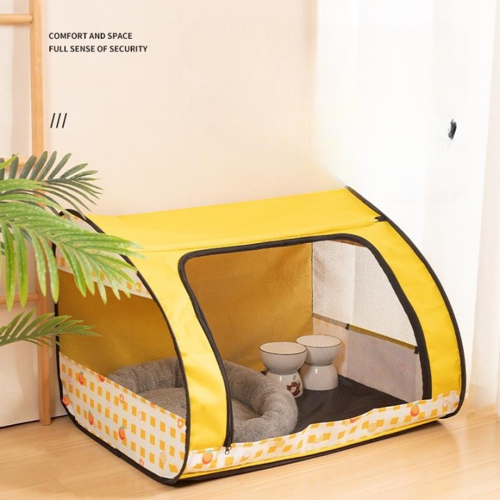 Katzen-Entbindungsraum, Katzenhütte, Haustier-Entbindungsraum, Katze, großer Raum, faltbares Haustier-Zaunzelt, Katzenbedarf