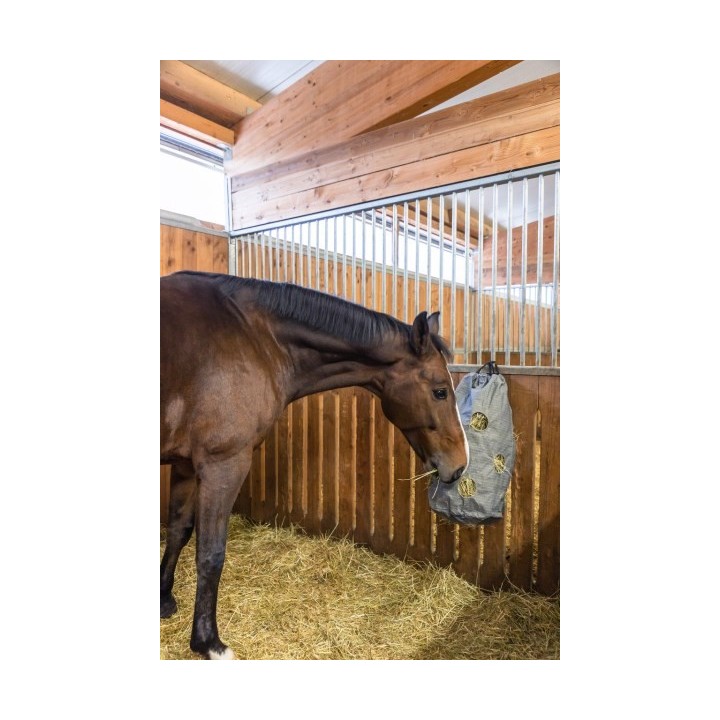 KERBL HayBag 12 Löcher grau