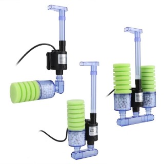 Praktischer Aquarium-Bio-Schwammfilter Einzel-/Fischpumpe XY-2900