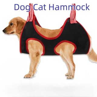 Hängematte zur Fellpflege von Hunden und Katzen, feste Badetasche zum Krallenschneiden, kratzfeste Katzentrimm-Rückhaltetasch